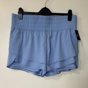 ACX NWT Light Blue Layered Athletic Shorts - Size Large